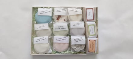 Luxury Shower Steamer & Soap Gift Set - Natural Handmade Aromatherapy Spa Kit for Relaxation